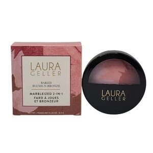 Laura Geller Baked Blush-N-Bronze | Rose Bronze | New | Natural Finish